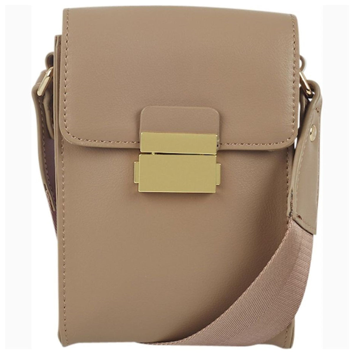 Minimalism Mobilväska #Färg_Taupe