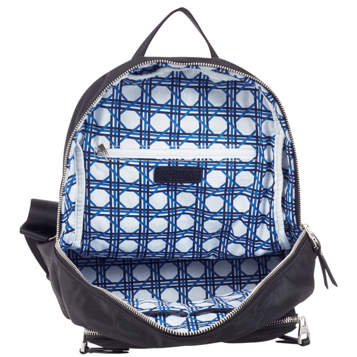 Pocket Nylon Ryggsäck #Färg_Svart