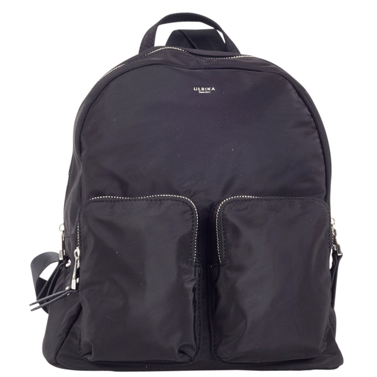 Pocket Nylon Ryggsäck #Färg_Svart