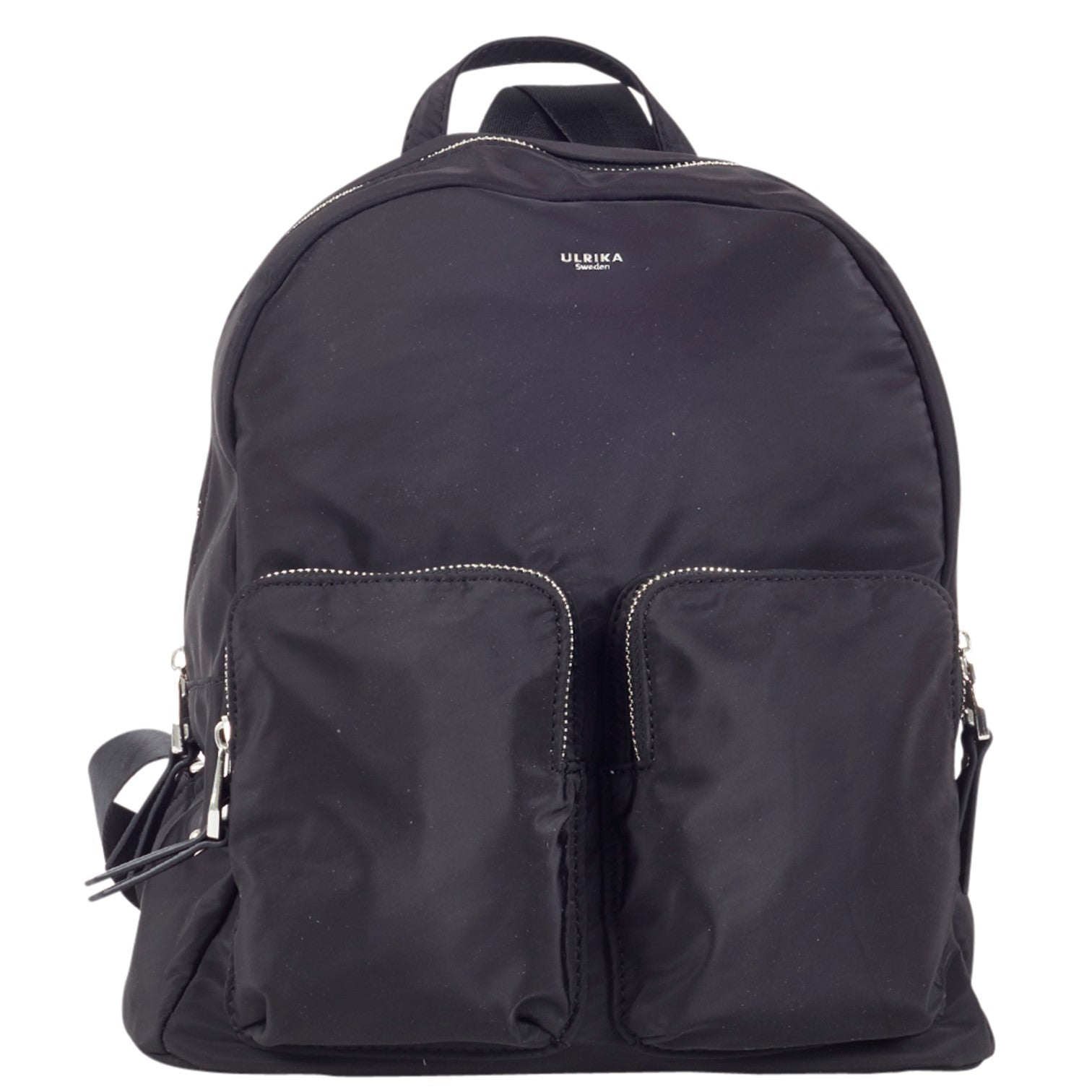 Pocket Nylon Ryggsäck #Färg_Svart