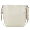 Italy Bucket Bag Skinn Väska #Färg_Beige