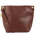 Italy Bucket Bag Skinn Väska #Färg_Brun