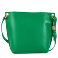 Italy Bucket Bag Skinn Väska #Färg_Grön