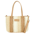 Straw Handväska Mini #Färg_Beige