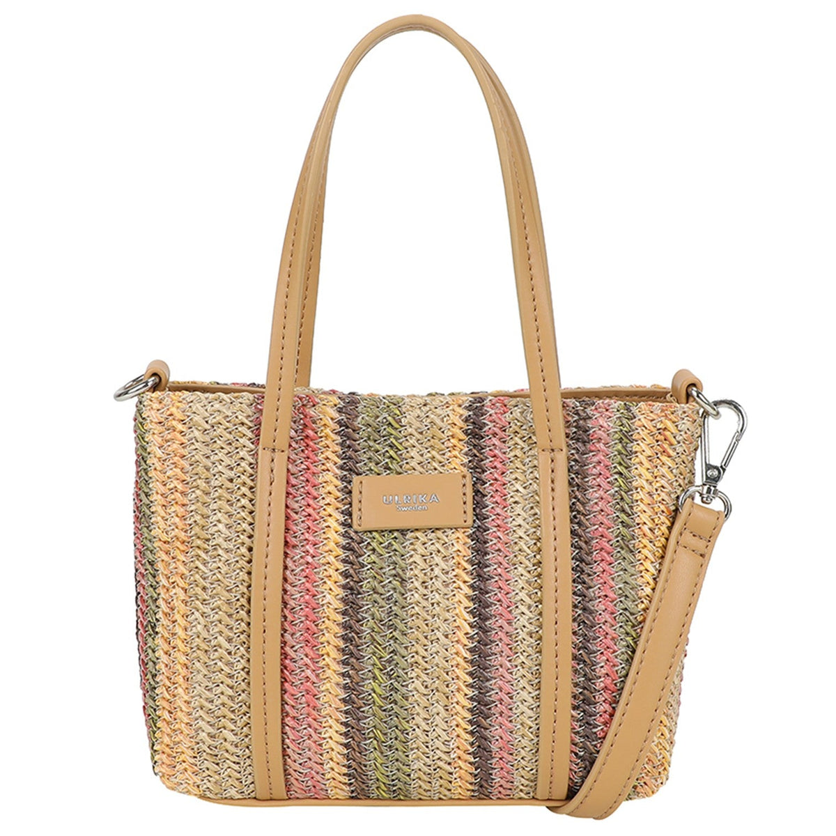 Straw Handväska Mini #Färg_Rosa