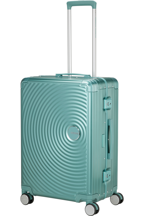 Soundbox Resväska med 4 hjul 68 CM #Färg_Dusty Turquoise