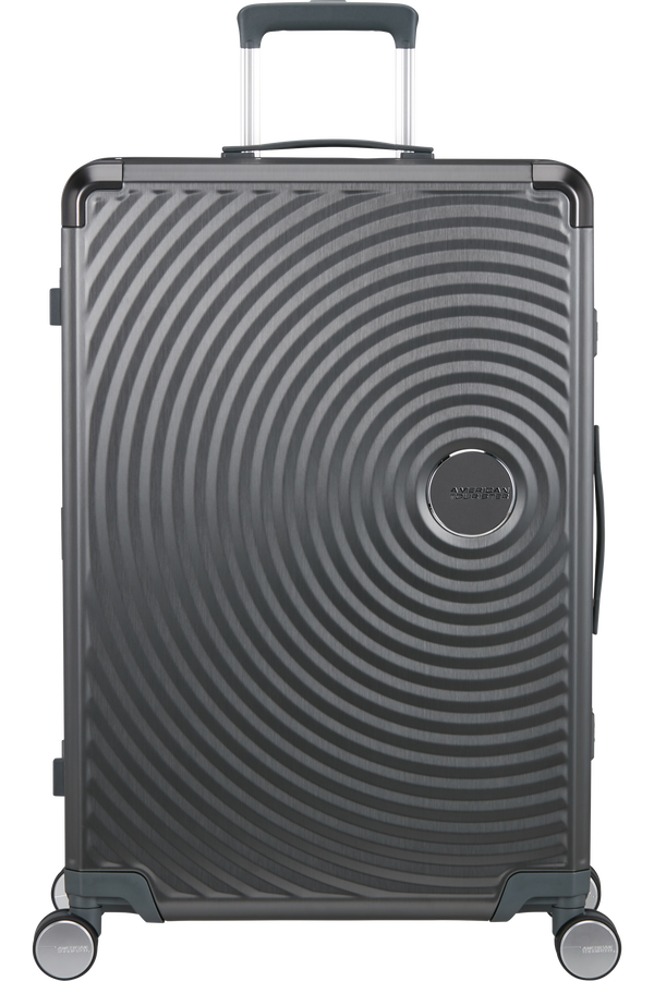 Soundbox Resväska med 4 hjul 77 CM #Färg_Brushed Anthracite