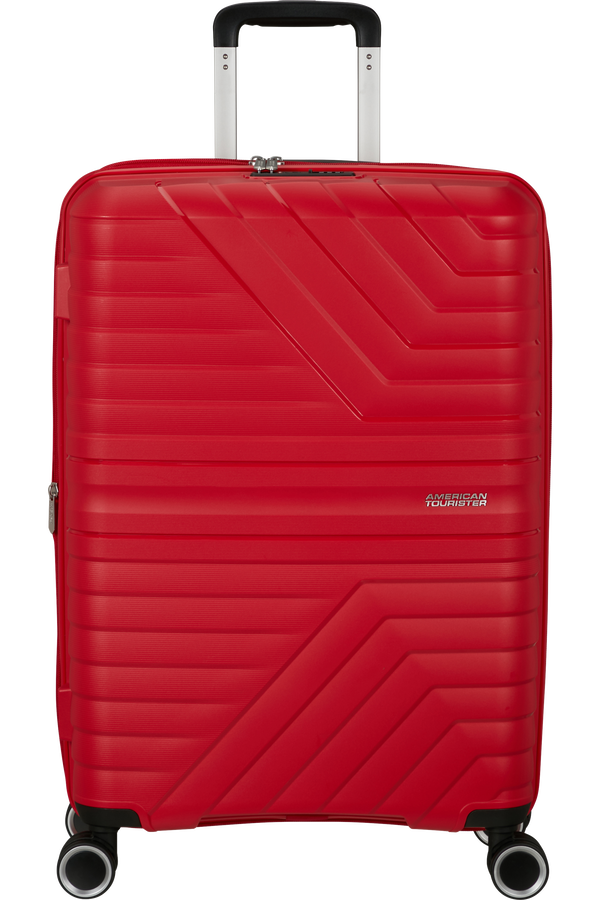 Flytwist Resväska med 4 hjul 67 CM #Färg_True Red