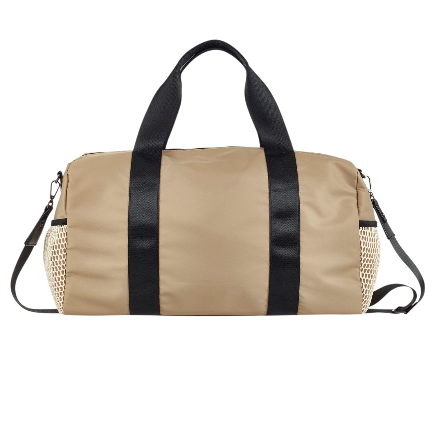 Nylon Weekendbag #Färg_Beige