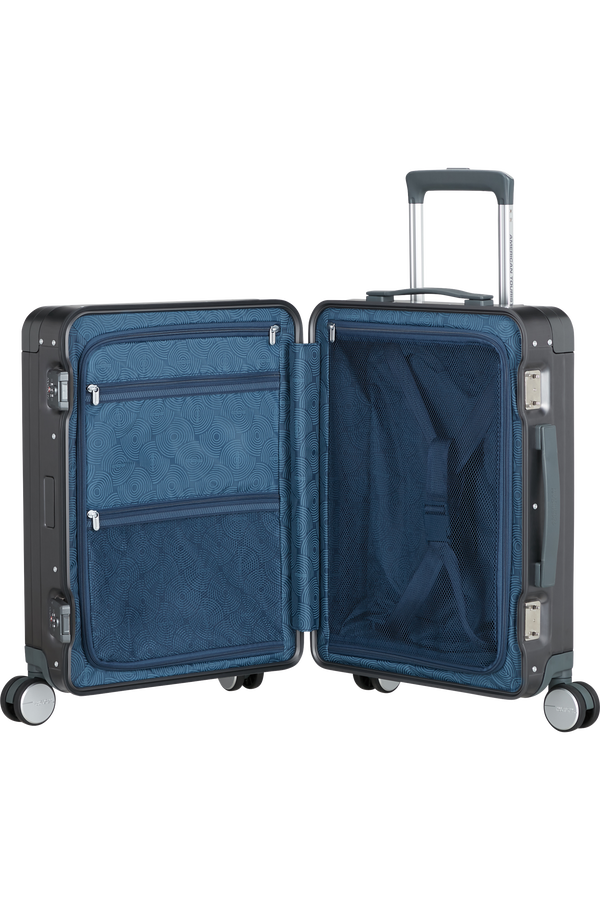 Soundbox Resväska med 4 hjul 55 CM #Färg_Brushed Anthracite