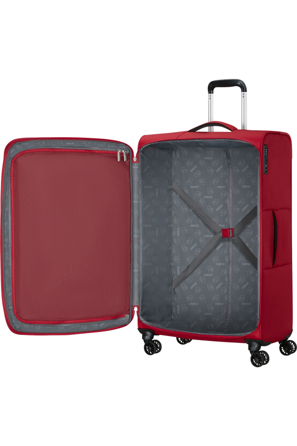 Cloudrider Resväska 78.5 CM #Färg_Röd