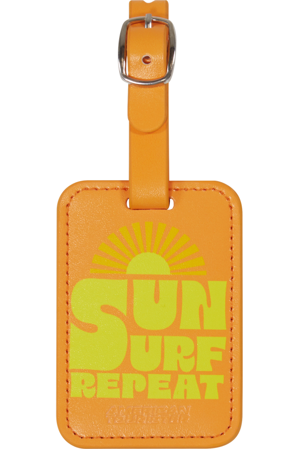 Graphic Tags Bagagebricka – Set med 2 st Bagagebricka ONE SIZE #Färg_Sun Surf Repeat