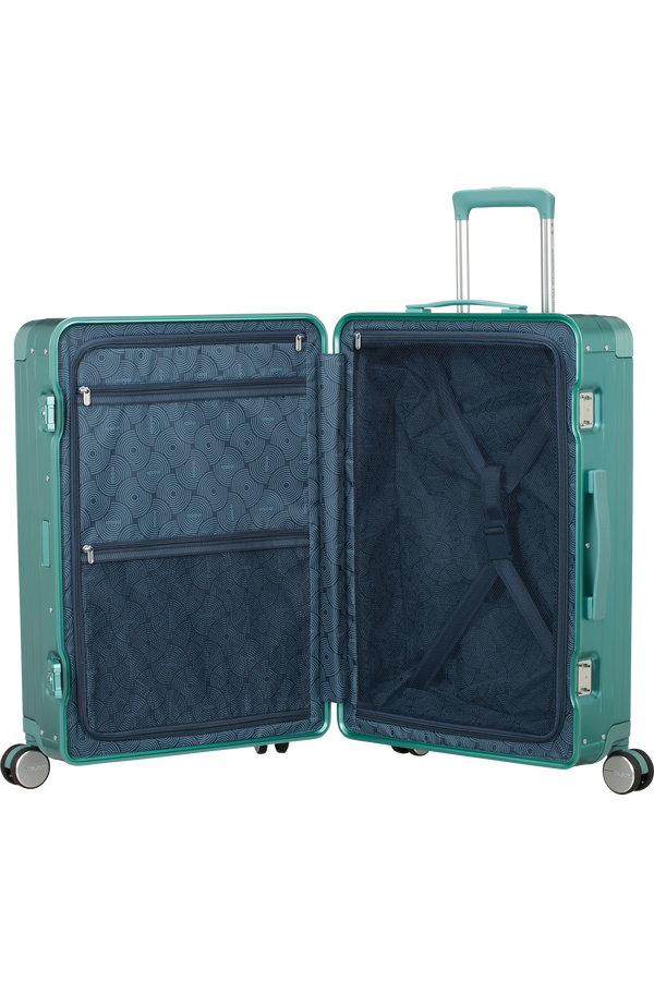 Soundbox Resväska med 4 hjul 68 CM #Färg_Dusty Turquoise