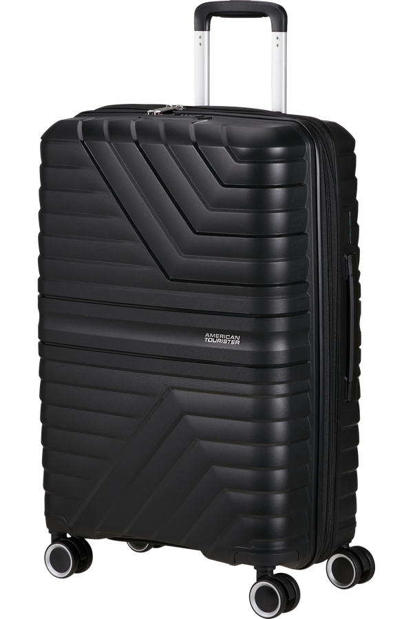 Flytwist Resväska med 4 hjul 67 CM #Färg_Shadow Black