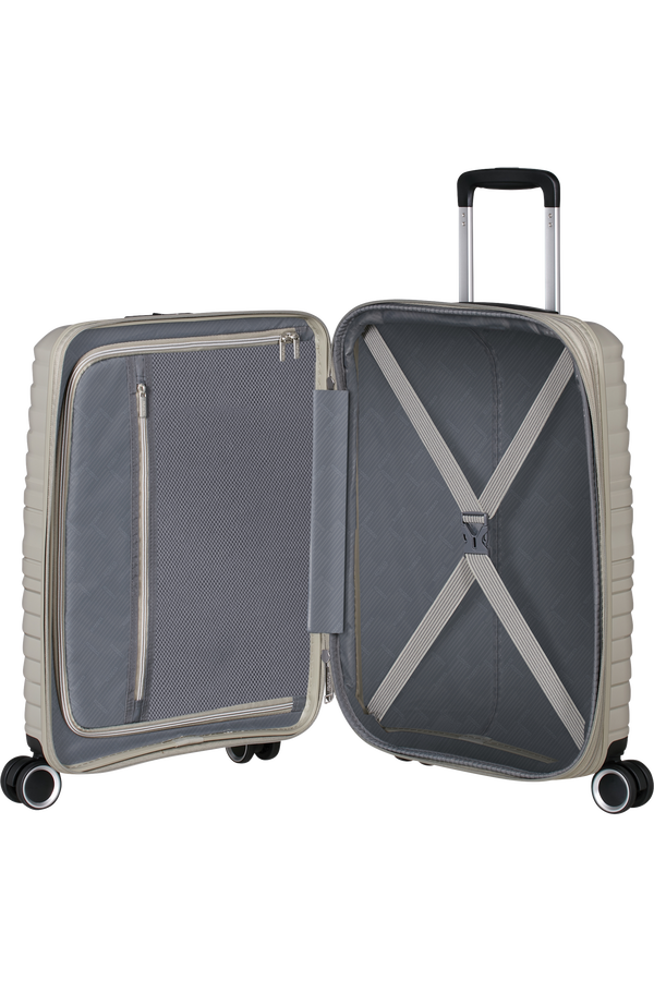 Flytwist Resväska med 4 hjul 55 CM #Färg_Sandstone
