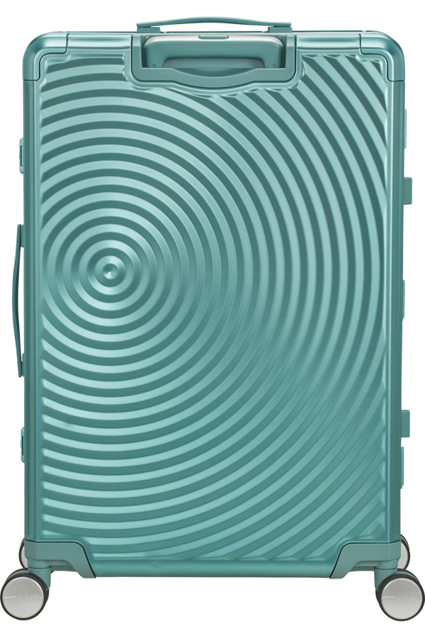 Soundbox Resväska med 4 hjul 77 CM #Färg_Dusty Turquoise