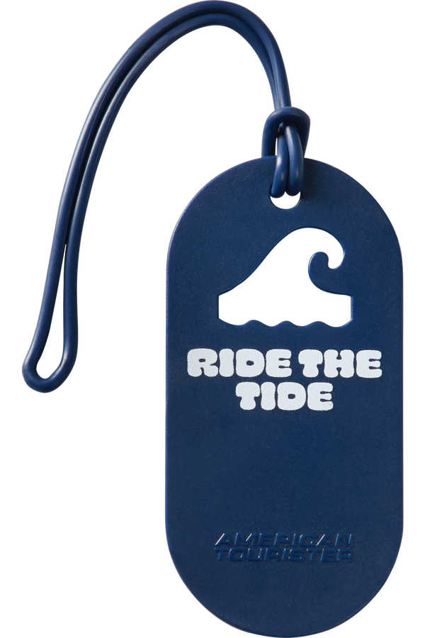 Fun Tags Bagagebricka – Set med 2 st Bagagebricka ONE SIZE #Färg_Ride The Tide